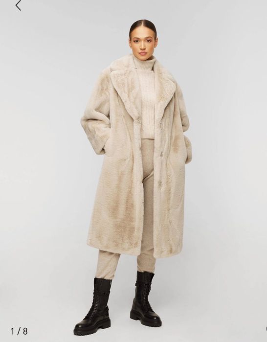 Haină de blană talie unică