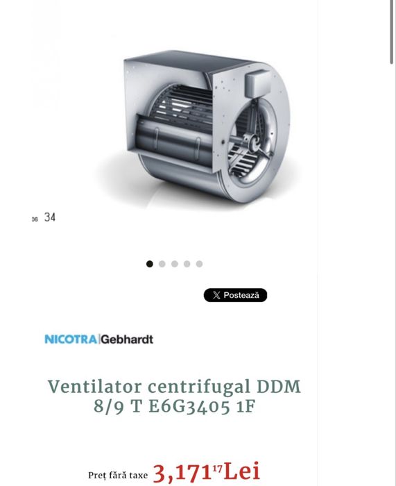 Motor hota centrifugal ddm 8/9