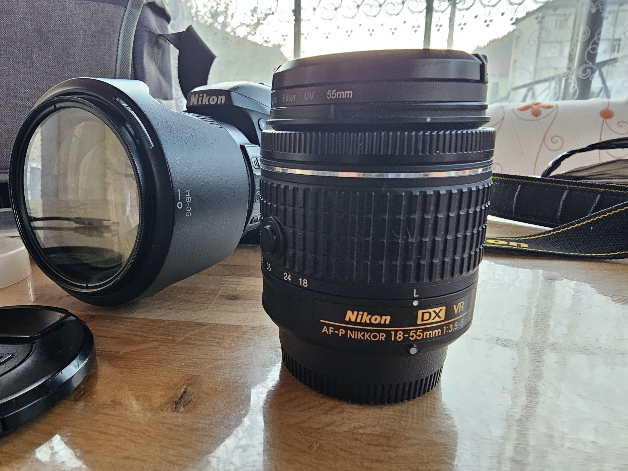 Nikon d3300 с два обектива и оригинална чанта