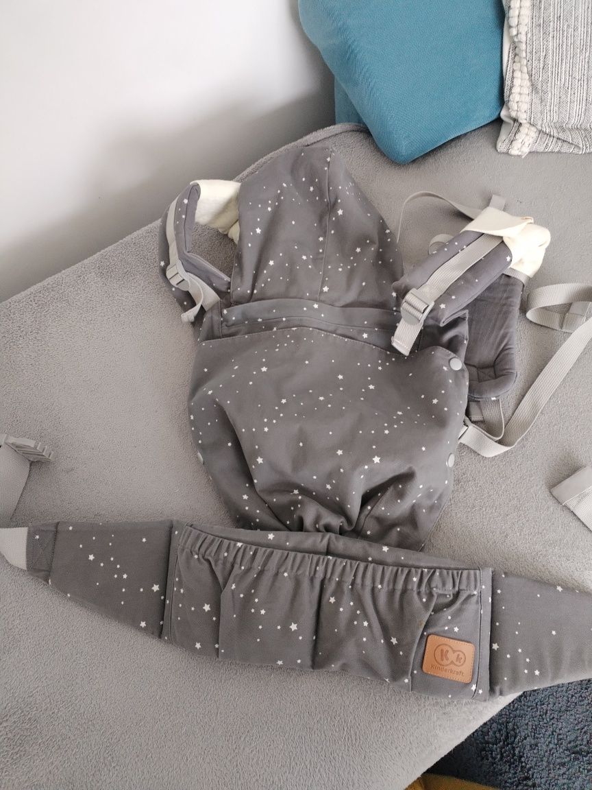 Kinderkraft - Marsupiu ergonomic HUGGY Stars