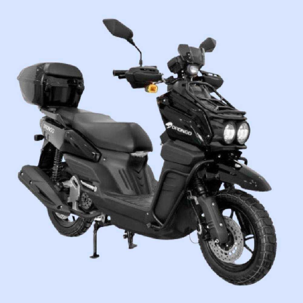Benzinli Mototsikl Drongo TANK, Qora