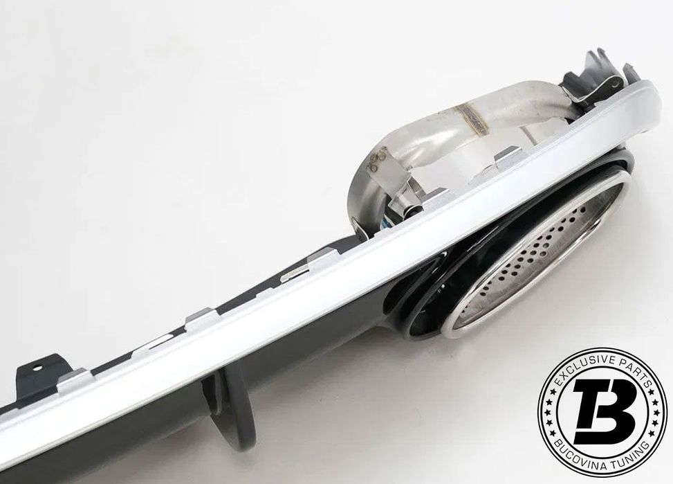 Difuzor Bara Spate cu Ornamente compatibil cu Audi A4 B8 RS Design