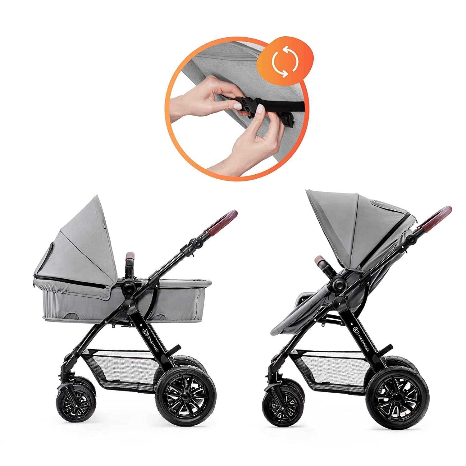 Нова детска количка Kinderkraft Moov 3-in-1