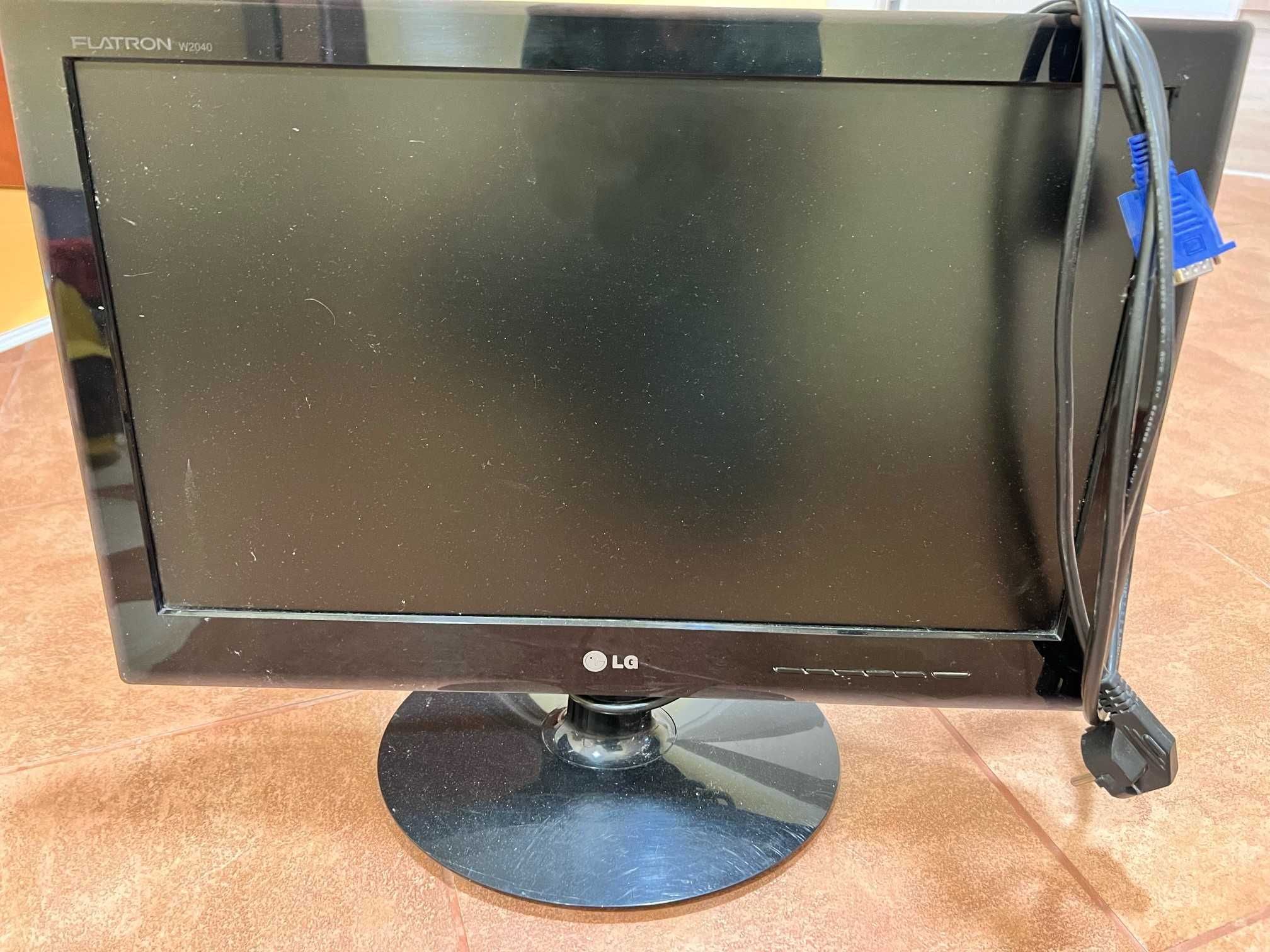 Monitor LCD LG 20'' Wide