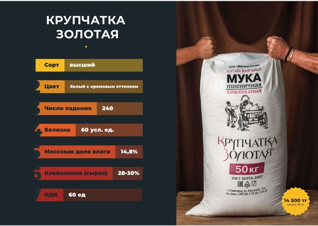 Продам муку!!! Производство Россия