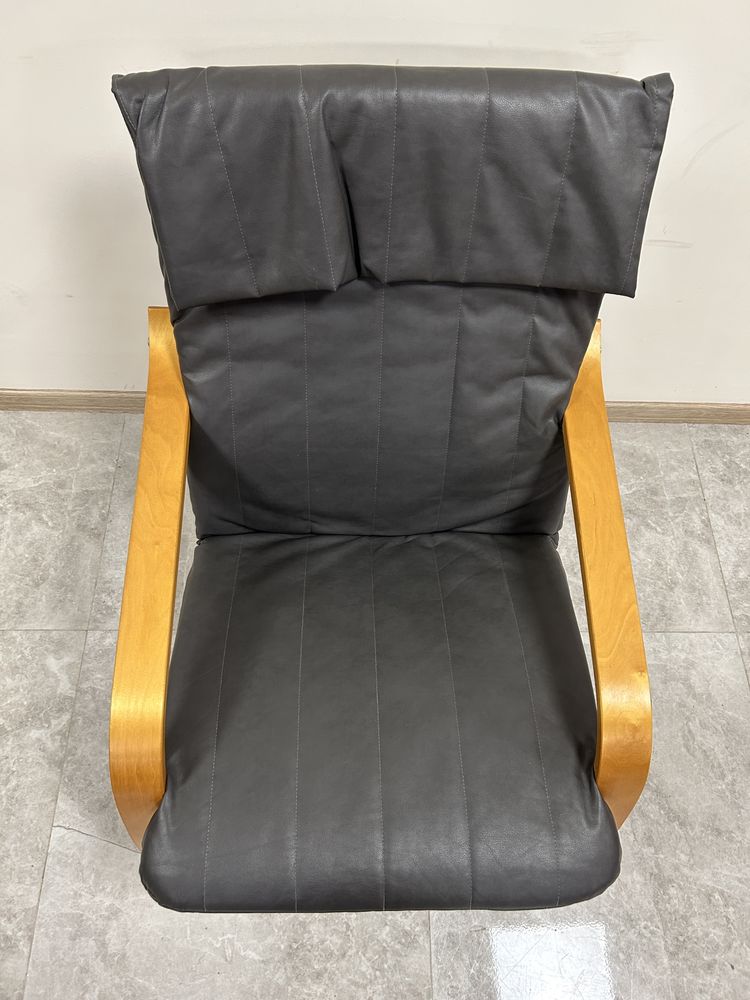Скандинавско  кресло еко кожа Д455