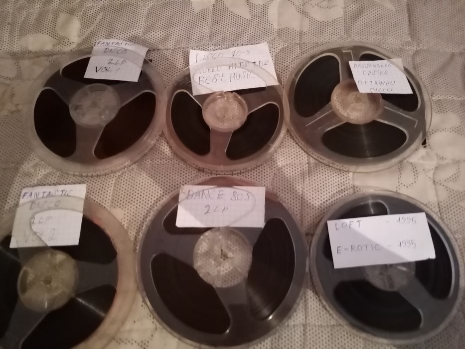 Продам катушки для катушечного магнитофона