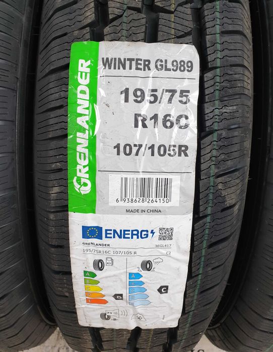 Anvelope noi iarna m+s 195 75 16C Grenlander (105/107R)