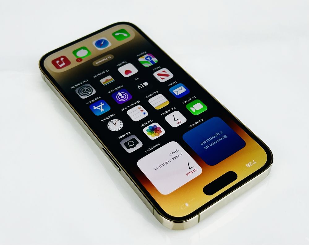 Apple iPhone 14 Pro Max 256GB Gold Отличен! Гаранция!