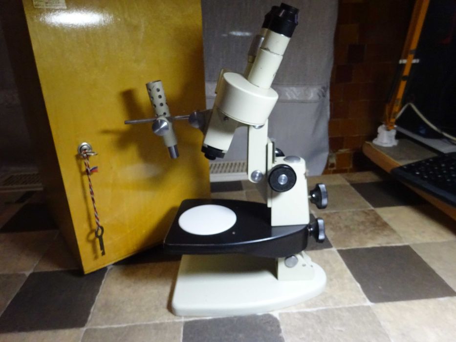 Microscop stereo /binocular vintage /Meopta