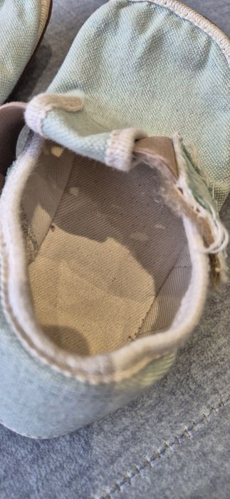 Ръчно шити изработени пантофи номер 26