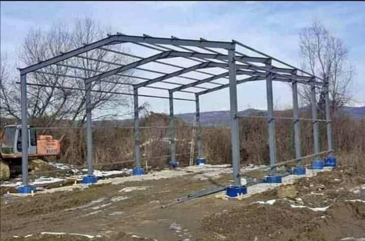 Vand hală metalică 10 X 16