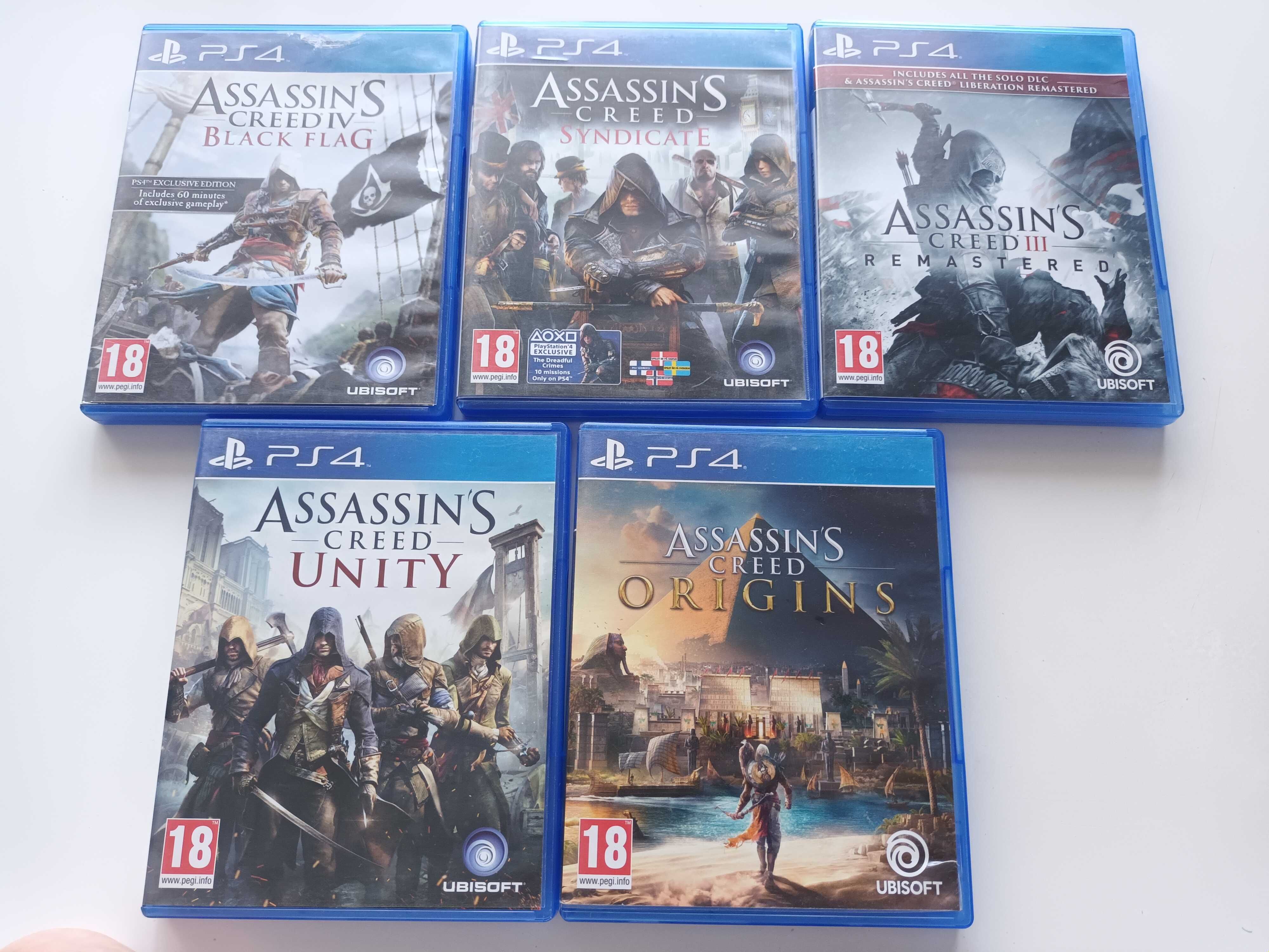Колекция Assassin's Creed Playstation 4 PS4