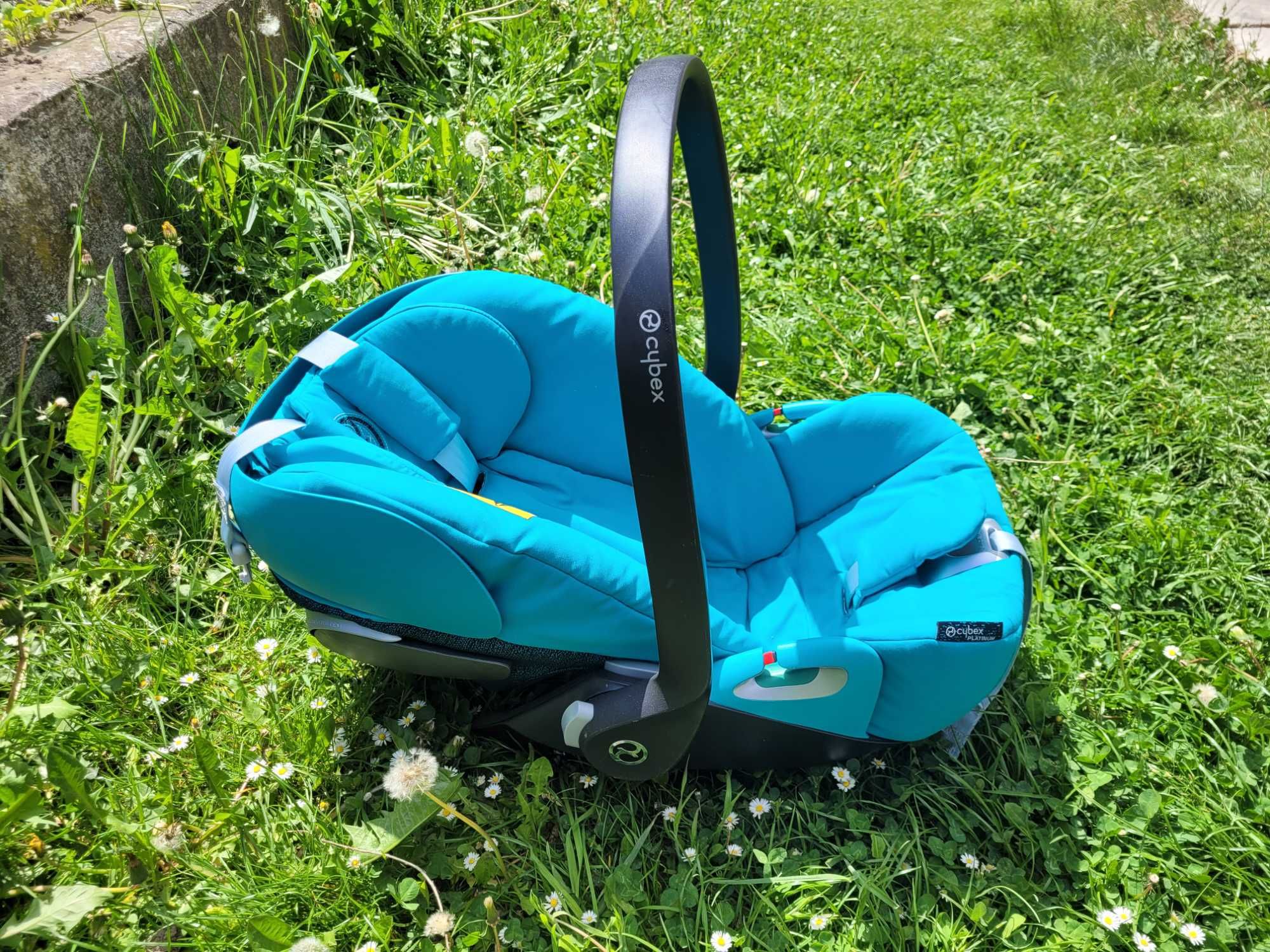 Scoica auto Cybex Platinum Cloud Z2 i-Size, 0-24 luni, River Blue