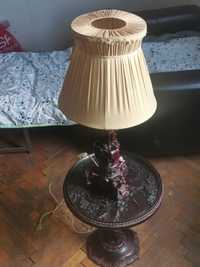 Старинна лампа от алабастър