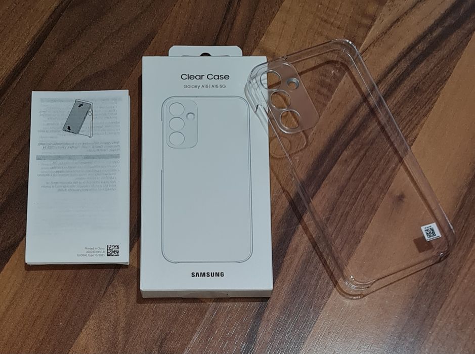 Husa originala Samsung Clear Case Galaxy A15 A155 si A15 5G A156