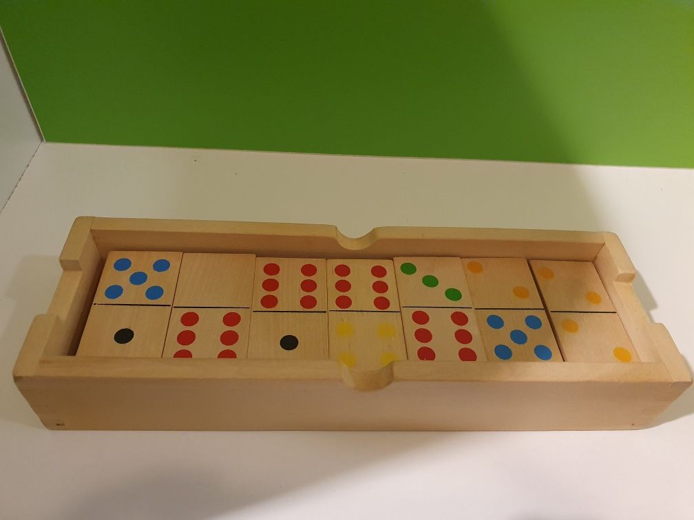 Vand joc din lemn Domino de la Imaginarium