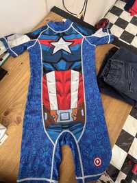 Плувен костюм Капитан Америка