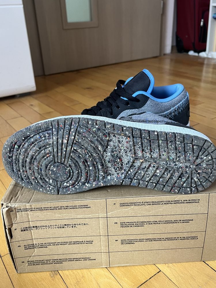Nike Air Jordan 1 Low SE/Grey, University Blue