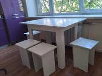 Новые!кухонные столы+4 табуретки
