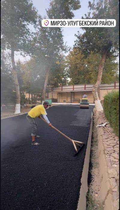 Asfalt O’zbekiston bo’ylab асфалть