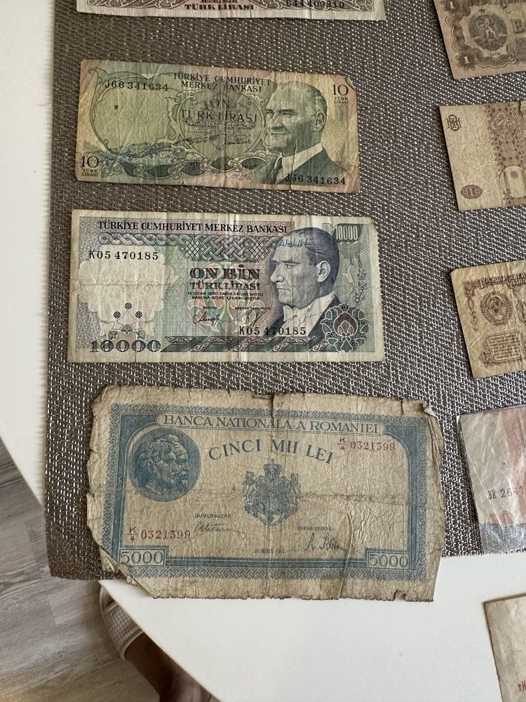 Colectie monezi si bacnote