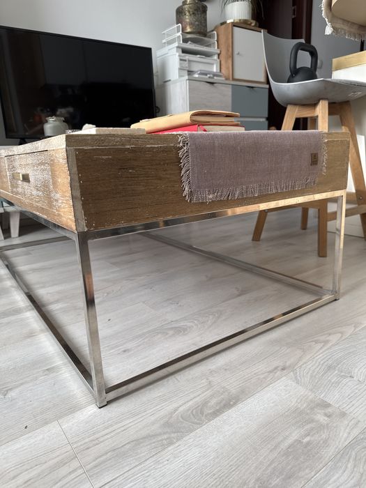 Холна маса от тик “Inspiration Luxe Editions” – 130×70 cm