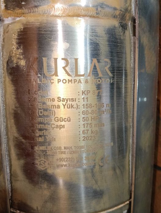 Сондажна помпа за вода