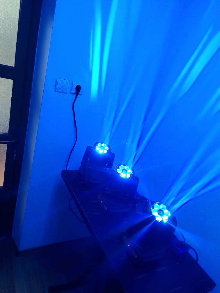 Lumini moving heads 90W RGBW laser dj club lumini formatie