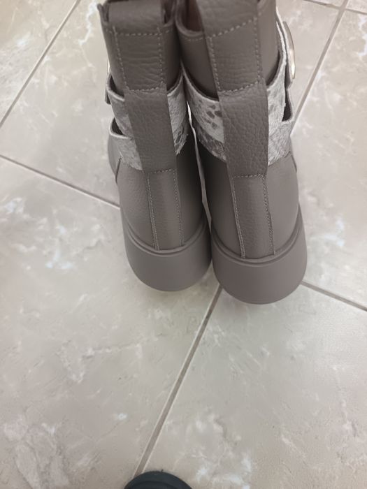 Botine piele noi