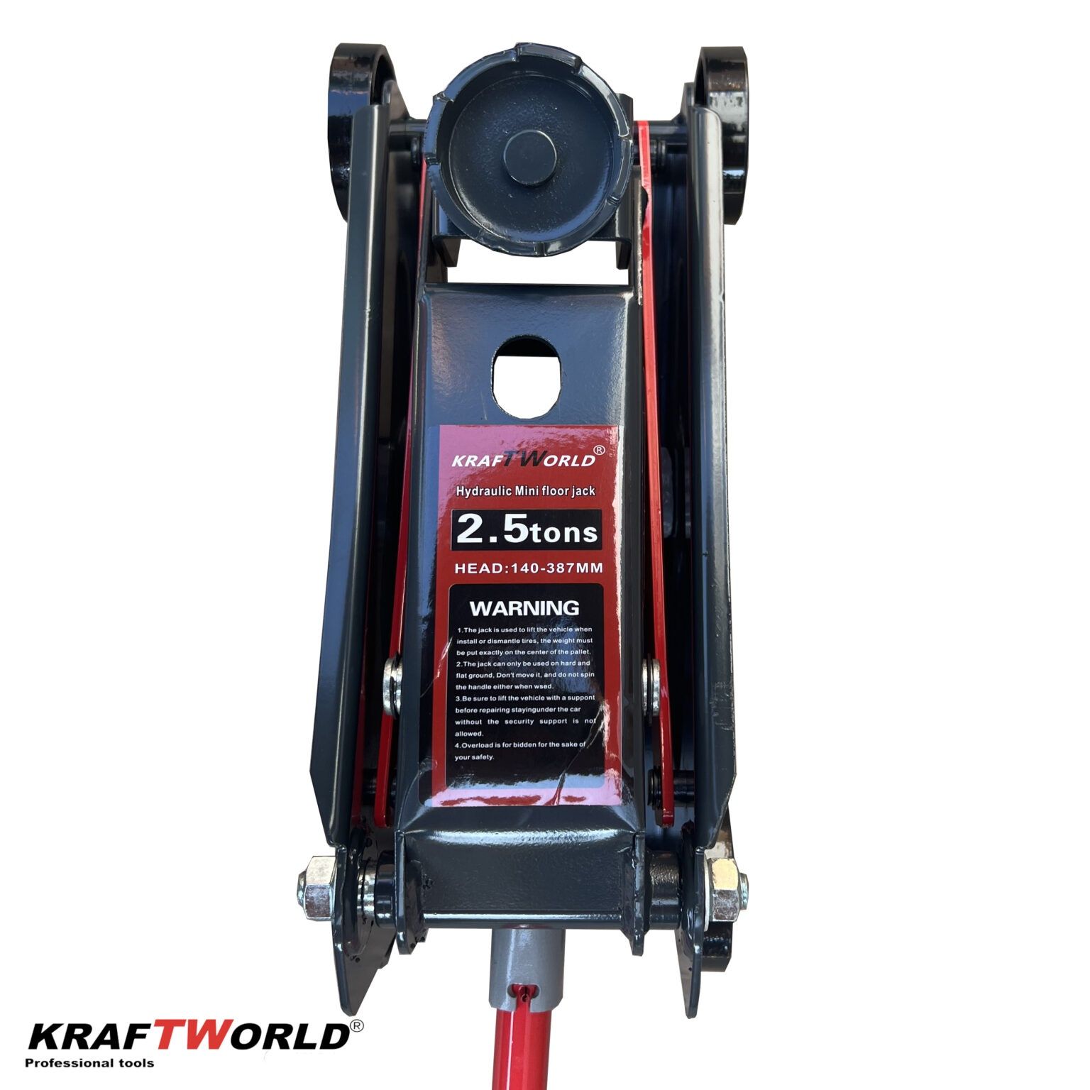 Професионален Комплект Крик 2,5т и 2бр Стойки 3т KraftWorld за кола,бу