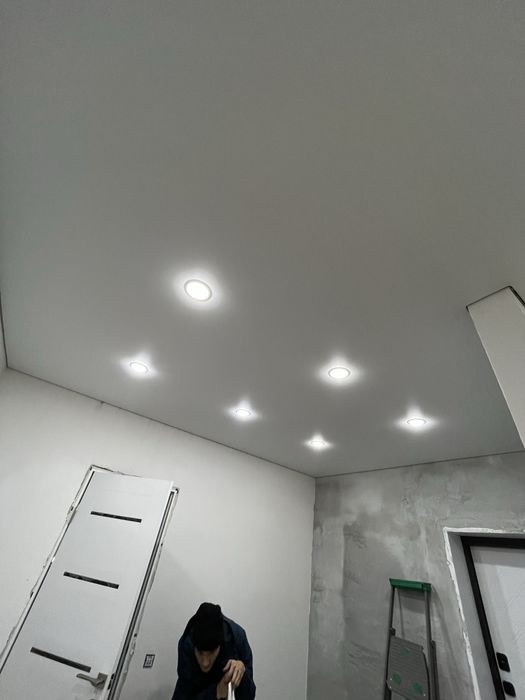 Натяжные потолки от 1200 тг быстро и качественно