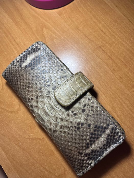 Портмоне от истинска змийска кожа