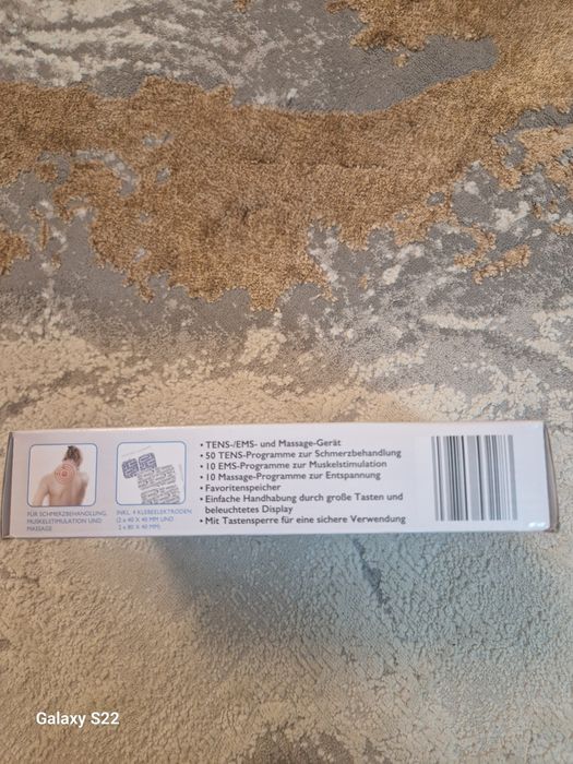 Aparat TENS/EMS Ambiano Medical – Nou, pentru masaj și electrostimular