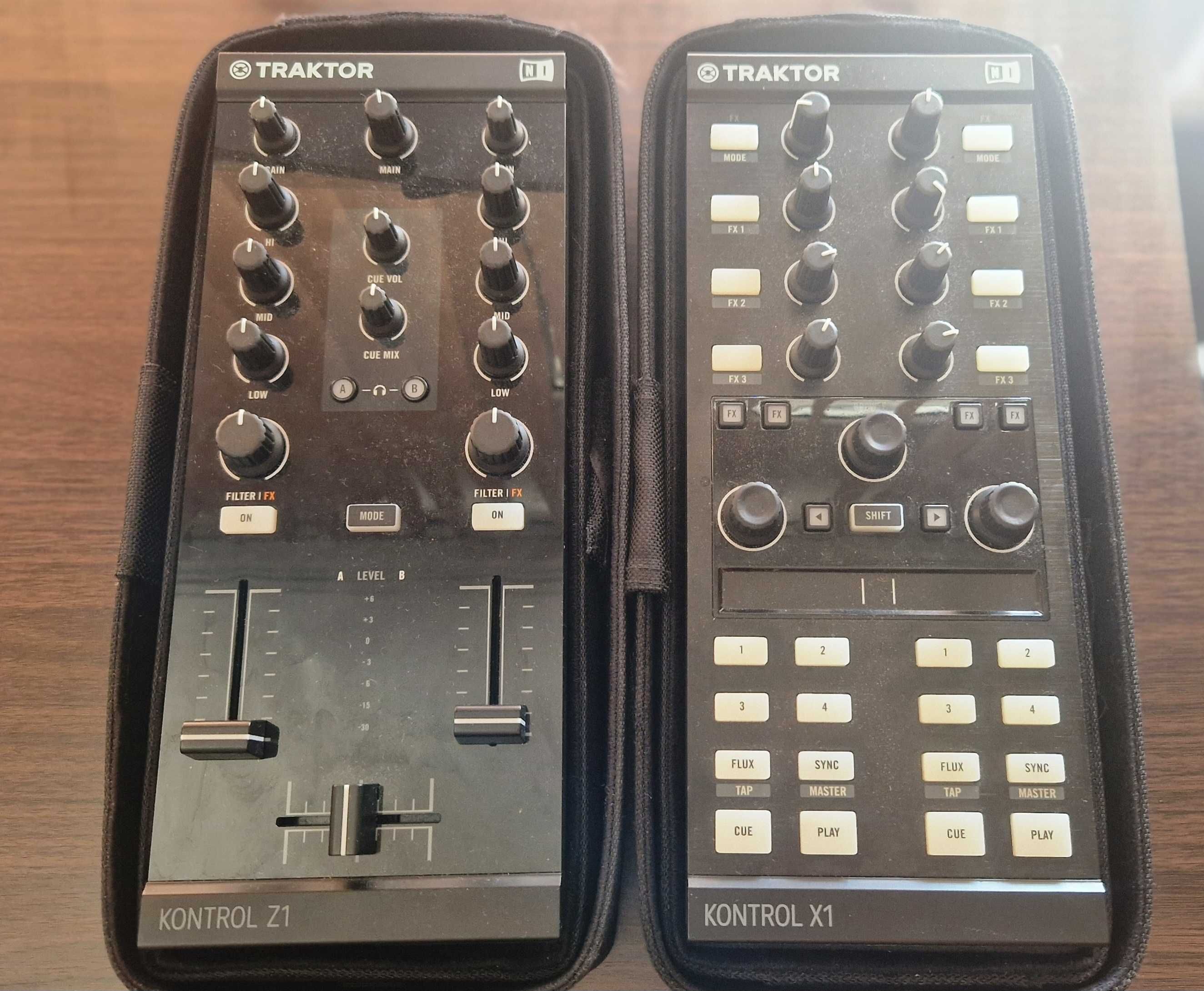 2 бр Контролери Native Instruments Traktor Z1 + X1