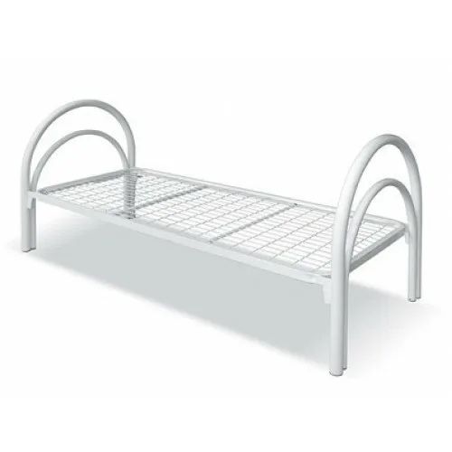 Кровать металическая ножки гнутая труба