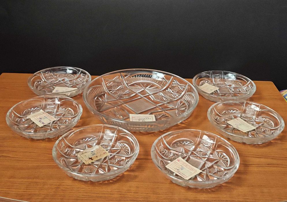 Български кристален сервиз чисто нов