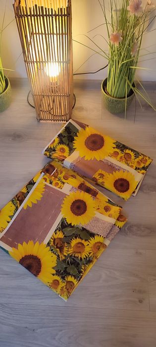 Fețe de masa imprimeu floral, floarea soarelui, model deosebit cerat