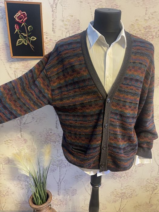 Cardigan barbati 90% lana Dalmine marimea XL