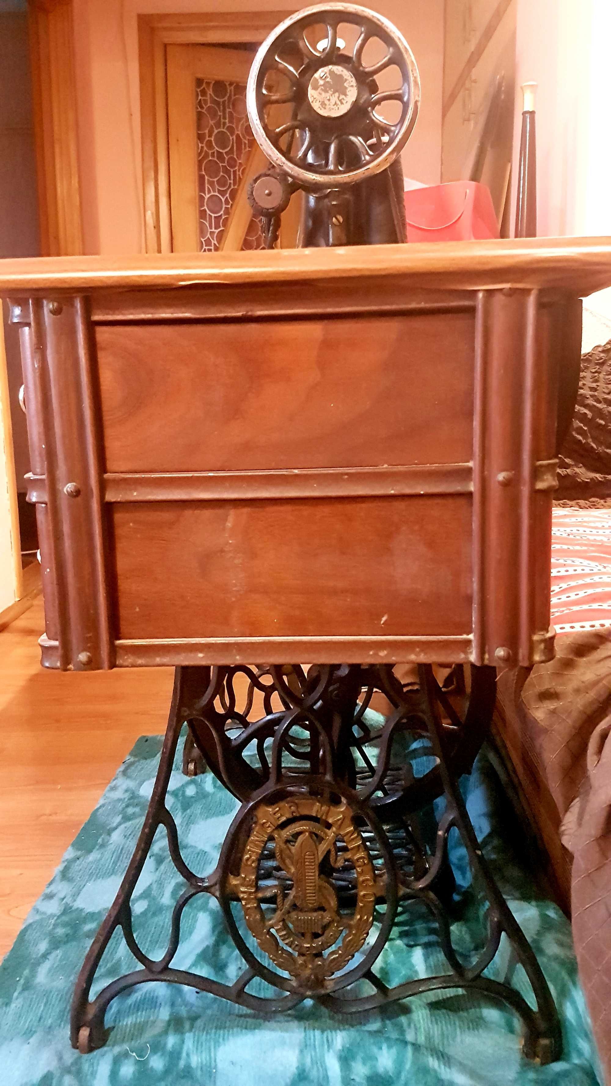 Mașină de cusut SINGER | model 15K | seria F 47790 | fabricată în 1910