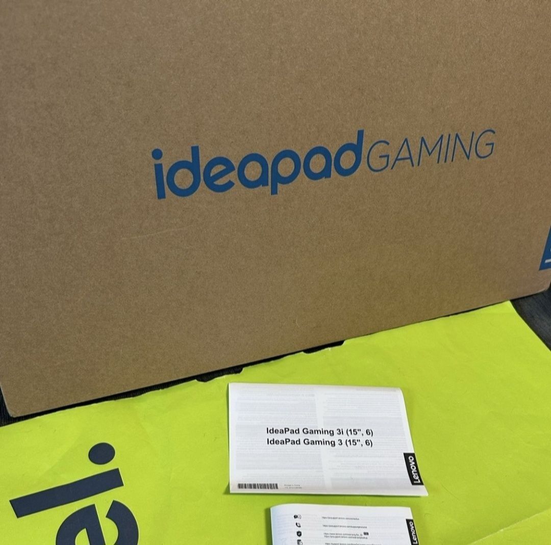 НОВ* 15.6' 512GB Lenovo IdeaPad Gaming 3 15ACH6 Yettel Гаранция 2025