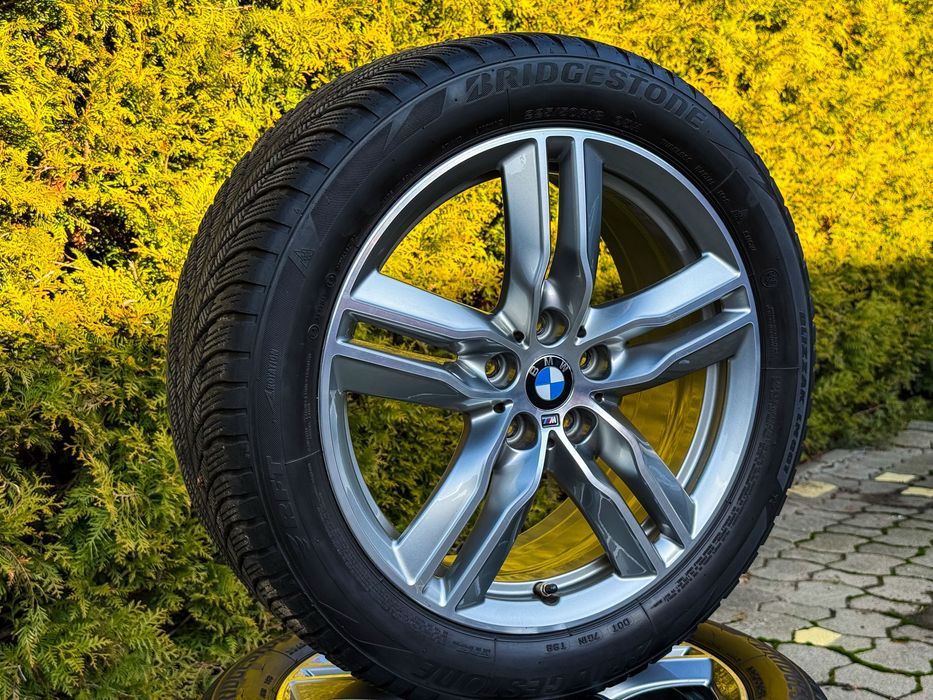 Jante BMW R18 cu anvelope Bridgestone iarna (steluta bmw) -impecabile