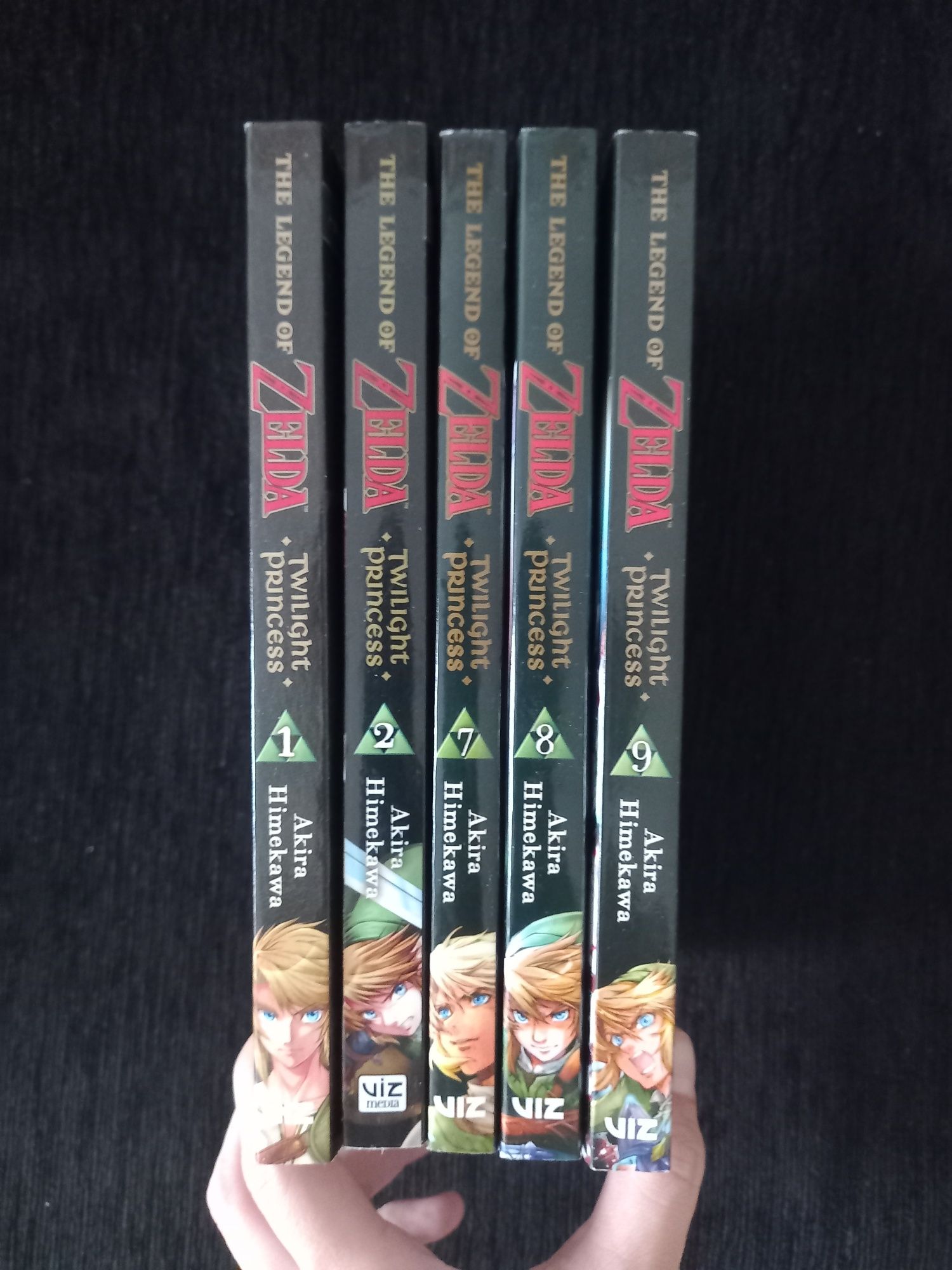 Manga The Legend of Zelda vol 1,2,7,8,9