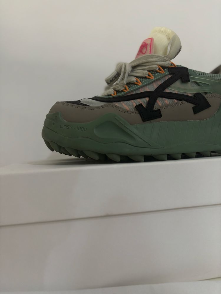 off white odsy green