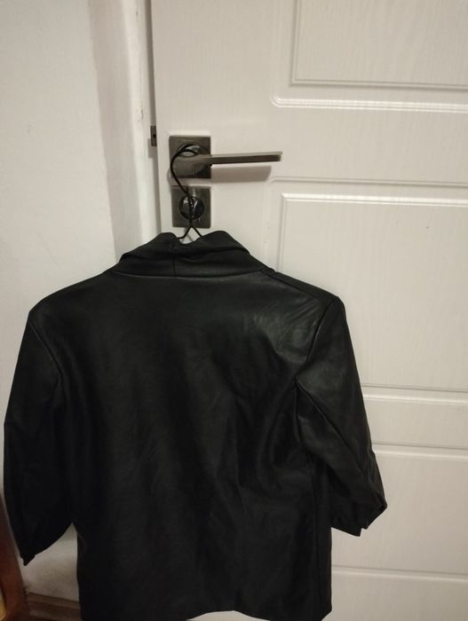 Sacou din piele ecologica Mango