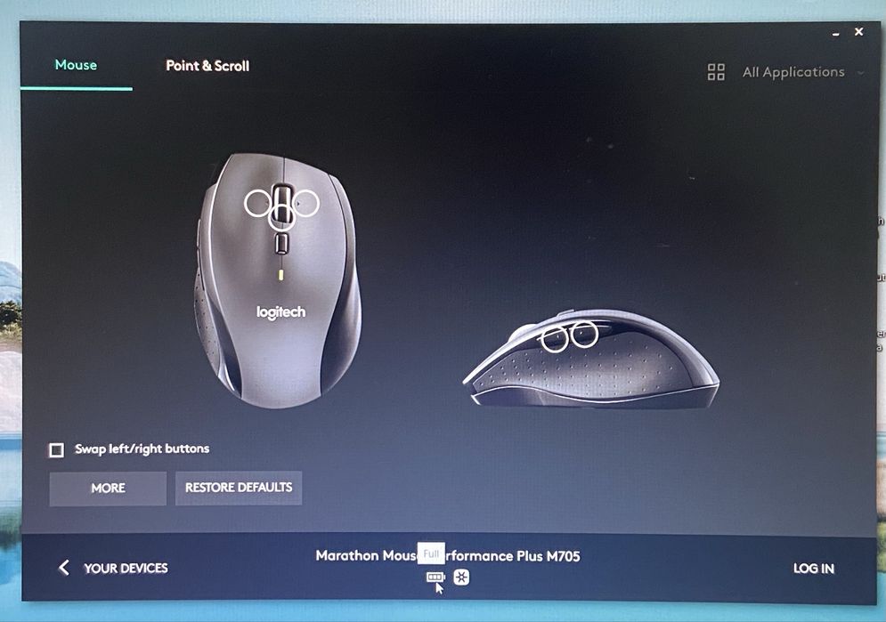 Mouse Logitech M705 Unifying