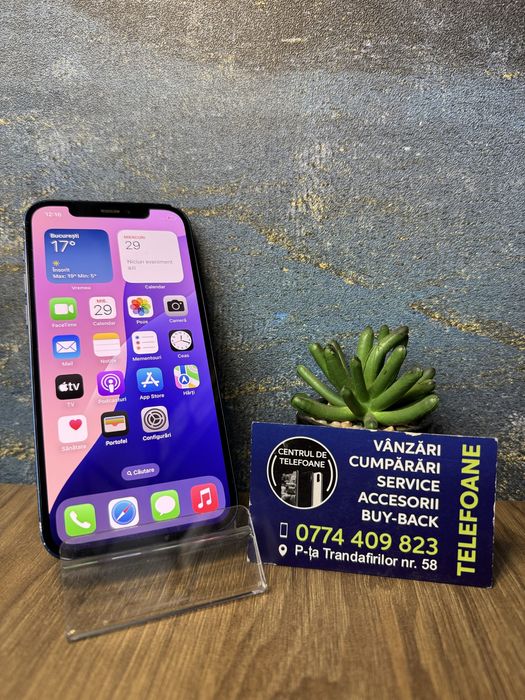 Iphone 12 /64Gb/Garantie 2Ani Centrul de Telefoane/Rate
