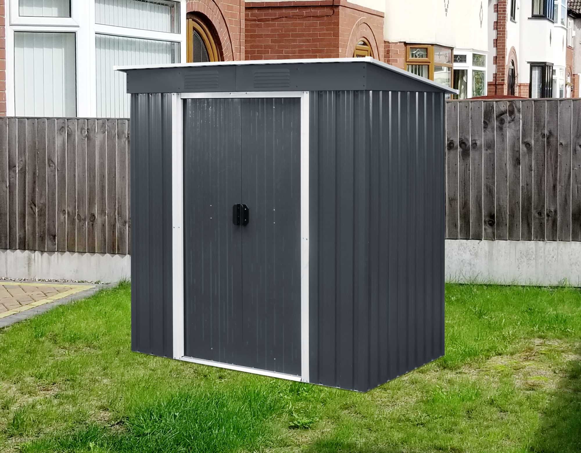 Magazie de gradina depozitare L - 1,7m³ - 110 x 174 x 191 cm, SD-YF46