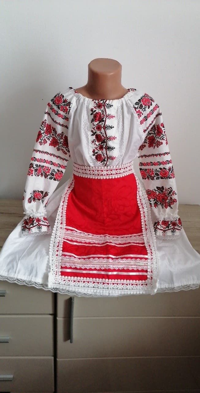 Costum popular stilizat, 6-8 ani