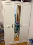 Dulap alb IKEA SONGESAND - perfect pentru camera copilului 120x60x191